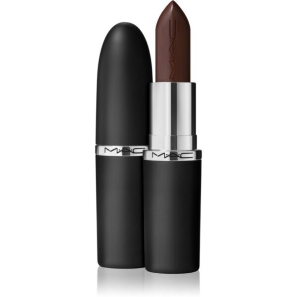 MAC Cosmetics MACximal Sleek Satin Lipstick Ruj crema hidratant culoare Film Noir 3