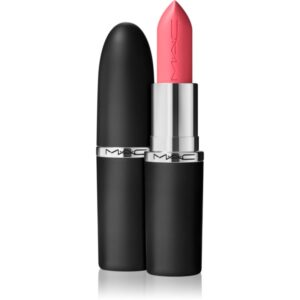 MAC Cosmetics MACximal Sleek Satin Lipstick Ruj crema hidratant culoare Grapefruit Pucker 3