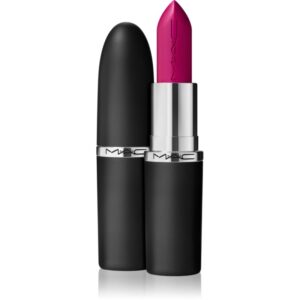 MAC Cosmetics MACximal Sleek Satin Lipstick Ruj crema hidratant culoare Popstar Pink 3