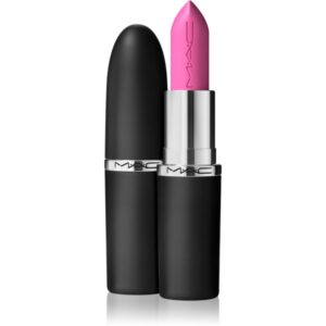 MAC Cosmetics MACximal Sleek Satin Lipstick Ruj crema hidratant culoare Saint Germain 3