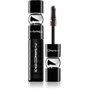 MAC Cosmetics Mini M·A·CStack Mascara Superstack Mega Brush Mascara pentru volum si lungire mini culoare Black 8 ml-ro
