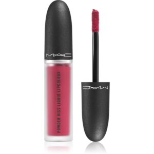 MAC Cosmetics Powder Kiss Liquid Lipcolour ruj lichid mat culoare Elegance is Learned 5 ml-Țena