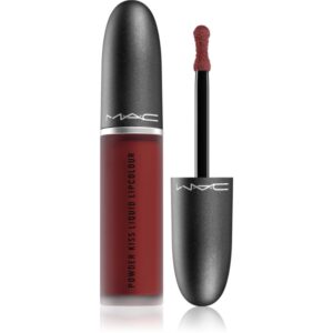 MAC Cosmetics Powder Kiss Liquid Lipcolour ruj lichid mat culoare Make Love to the Camera 5 ml-ro