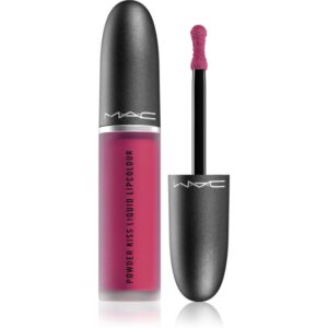 MAC Cosmetics Powder Kiss Liquid Lipcolour ruj lichid mat culoare Make it Fashun! 5 ml-ro