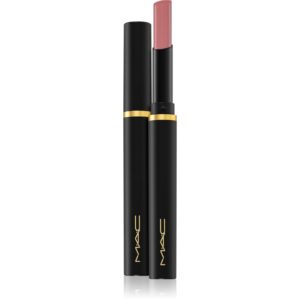 MAC Cosmetics Powder Kiss Velvet Blur Slim Stick ruj buze mat hidratant culoare Over the Taupe 2 g-Țena