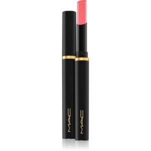 MAC Cosmetics Powder Kiss Velvet Blur Slim Stick ruj buze mat hidratant culoare Sheer Outrage 2 g-Țena