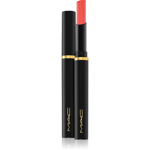 MAC Cosmetics Powder Kiss Velvet Blur Slim Stick ruj buze mat hidratant culoare Sweet Cinnamon 2 g-Țena