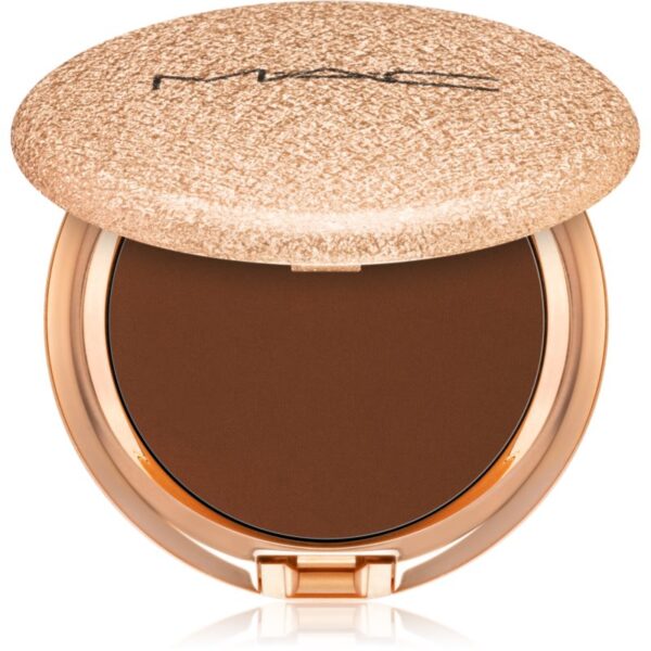 MAC Cosmetics Skinfinish Sunstruck Matte Bronzer pudra bronzanta cu efect matifiant culoare Matte Deep Golden 8 g-ro