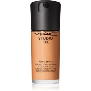 MAC Cosmetics Studio Fix Fluid SPF 15 24HR Matte Foundation + Oil Control machiaj cu efect matifiant SPF 15 culoare NC43.5 30 ml-ro