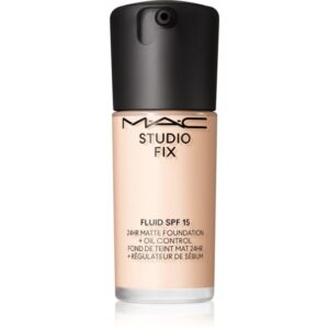 MAC Cosmetics Studio Fix Fluid SPF 15 24HR Matte Foundation + Oil Control machiaj cu efect matifiant SPF 15 culoare NW5 30 ml-ro