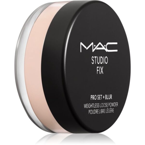 MAC Cosmetics Studio Fix Pro Set + Blur Weightless Loose Powder pudra cu efect de matifiere culoare Light 6
