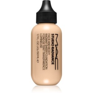MAC Cosmetics Studio Radiance Face and Body Radiant Sheer Foundation machiaj cu acoperire ușoară pentru față și corp culoare C0 50 ml-ro