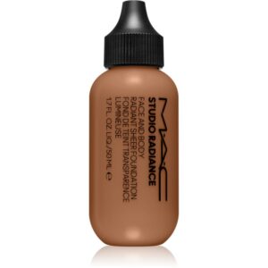 MAC Cosmetics Studio Radiance Face and Body Radiant Sheer Foundation machiaj cu acoperire ușoară pentru față și corp culoare C6 50 ml-ro