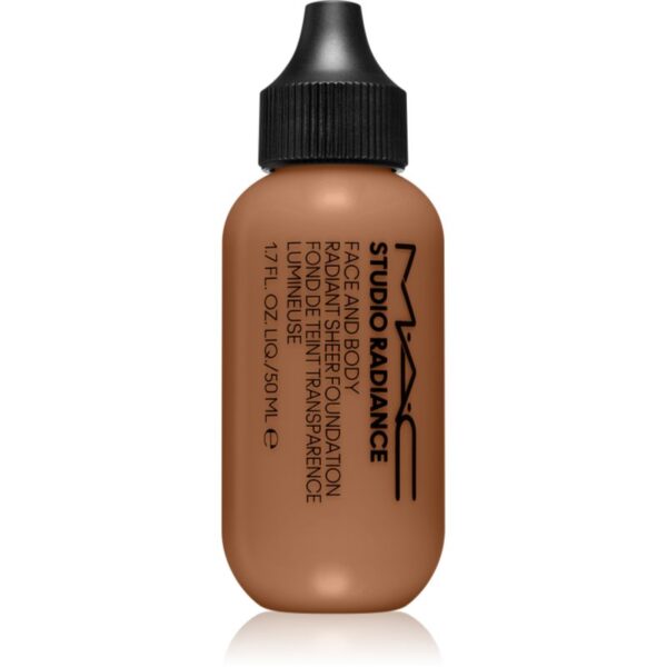 MAC Cosmetics Studio Radiance Face and Body Radiant Sheer Foundation machiaj cu acoperire ușoară pentru față și corp culoare C6 50 ml-ro