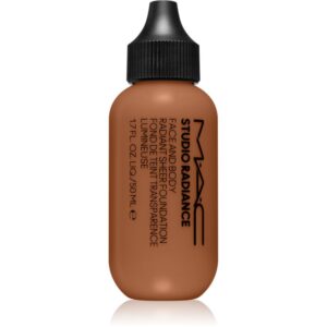 MAC Cosmetics Studio Radiance Face and Body Radiant Sheer Foundation machiaj cu acoperire ușoară pentru față și corp culoare C7 50 ml-ro