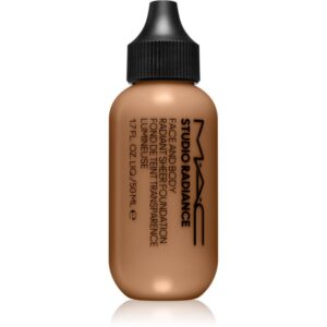 MAC Cosmetics Studio Radiance Face and Body Radiant Sheer Foundation machiaj cu acoperire ușoară pentru față și corp culoare N5 50 ml-ro