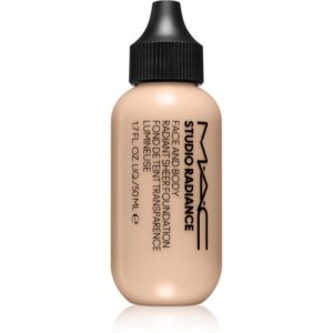 MAC Cosmetics Studio Radiance Face and Body Radiant Sheer Foundation machiaj cu acoperire ușoară pentru față și corp culoare W1 50 ml-ro