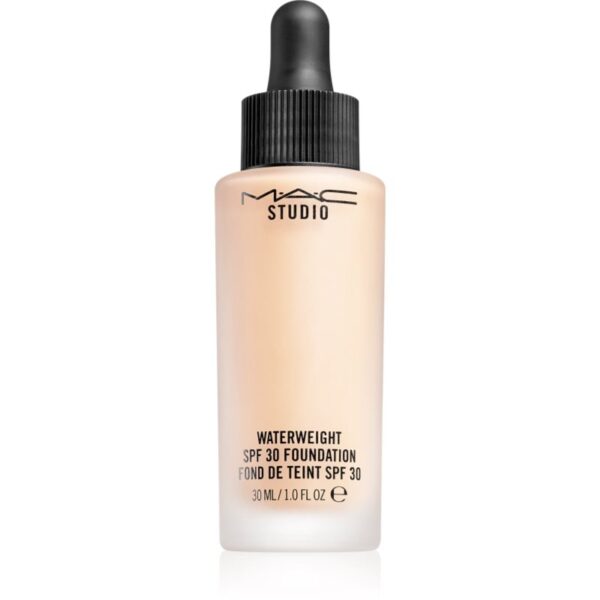 MAC Cosmetics Studio Waterweight SPF 30 Foundation machiaj ușor de hidratare SPF 30 culoare NC 15 30 ml-ro