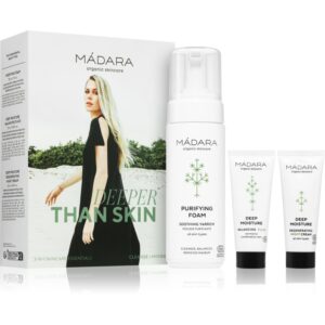 MÁDARA Deeper Than Skin Skincare Essential Set set pentru îngrijirea pielii-Țena