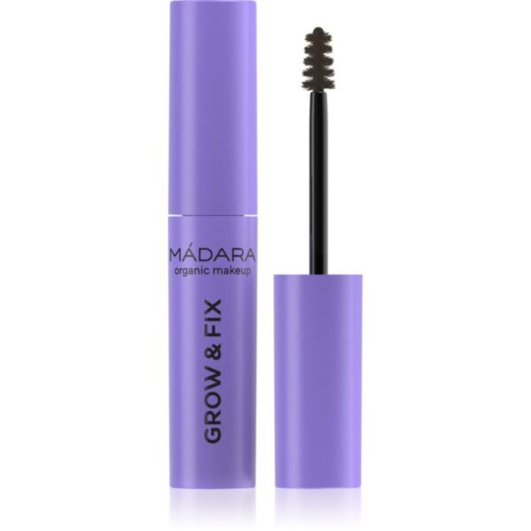 MÁDARA Grow & Fix gel tonifiant pentru sprâncene culoare Ash Brown 4