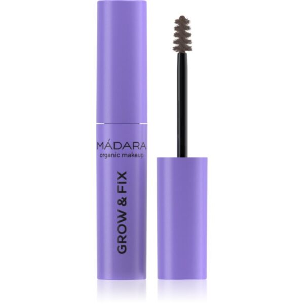 MÁDARA Grow & Fix gel tonifiant pentru sprâncene culoare Frosty Taupe 4