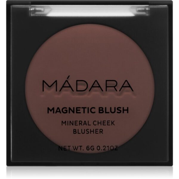 MÁDARA Magnetic Blush fard de obraz sub forma de pudra culoare Bare Blossom 6 g-ro