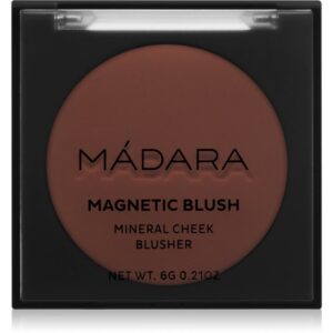 MÁDARA Magnetic Blush fard de obraz sub forma de pudra culoare Fierce Flame 6 g-ro