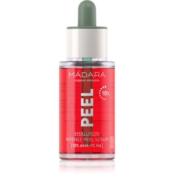 MÁDARA Peel ser hialuronic cu efect exfoliant 30 ml-Țena