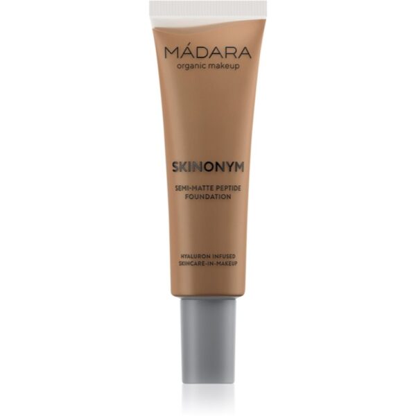 MÁDARA Skinonym Semi-Matte Peptide machiaj persistent cu peptide culoare #75 Auburn 30 ml-ro