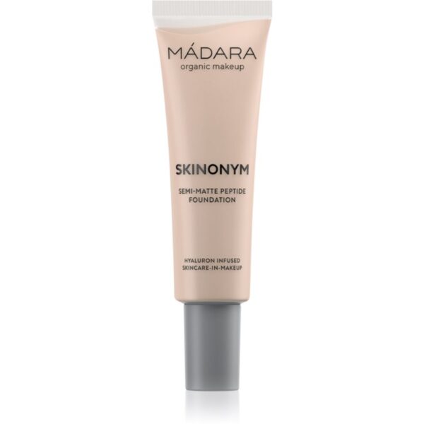 MÁDARA Skinonym Semi-Matte Peptide machiaj persistent cu peptide culoare Ivory 20 30 ml-ro