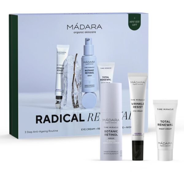 MÁDARA Time Miracle Radical Renewal set împotriva îmbătrânirii pielii-ro