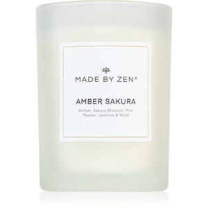 MADE BY ZEN Amber Sakura lumânare parfumată 250 g-ro