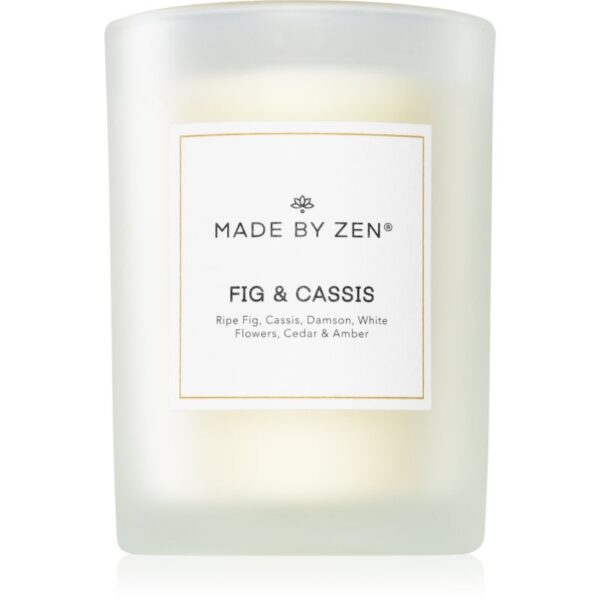 MADE BY ZEN Fig & Cassis lumânare parfumată 250 g-Țena