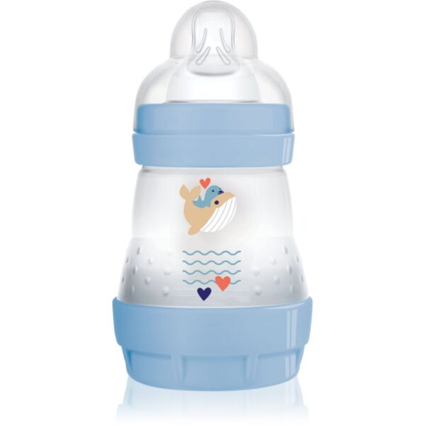 MAM Anti-Colic Bottle Blue biberon pentru sugari 0m+ 160 ml-ro