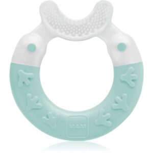 MAM Bite & Brush jucărie pentru dentiție 3m+ Turquoise 1 buc-ro