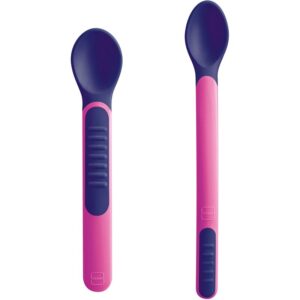 MAM Feeding Spoons & Cover linguriță 6m+ Violet 2 buc-ro