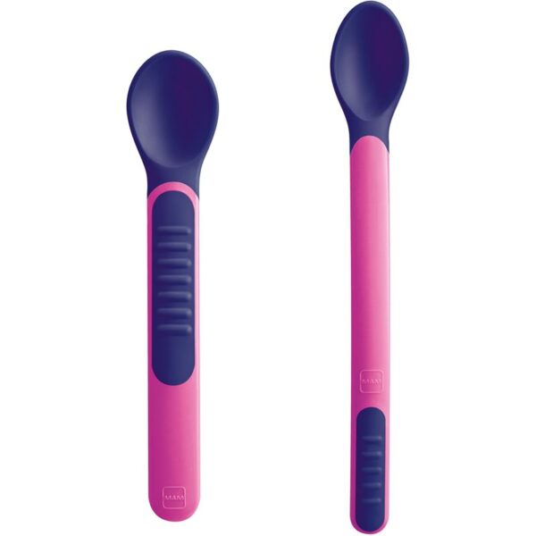 MAM Feeding Spoons & Cover linguriță 6m+ Violet 2 buc-ro