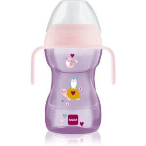 MAM Fun to Drink Cup cană pentru antrenament Pink 270 ml-ro