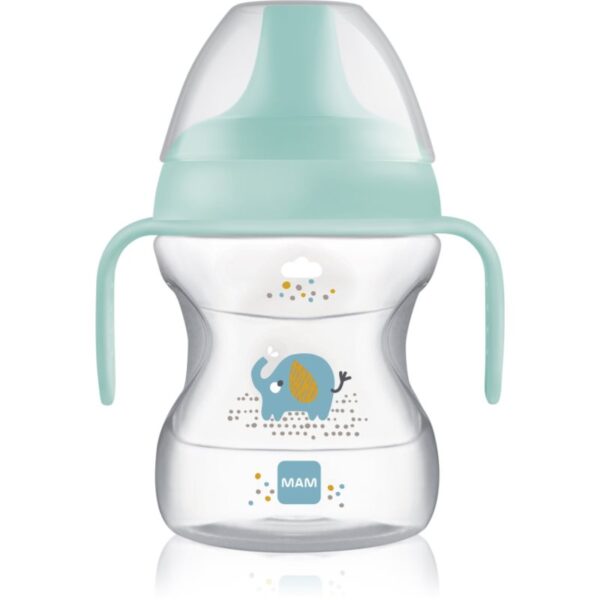 MAM Learn to Drink Cup cană pentru antrenament cu mânere Boy 190 ml-ro