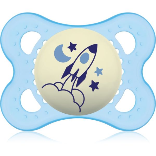 MAM Night 0+ months suzetă pentru noapte Blue 1 buc-ro