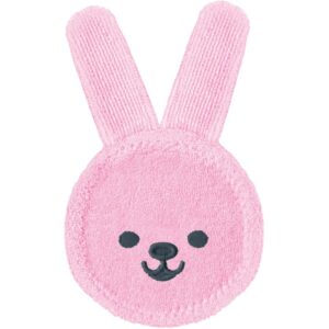 MAM Oral Care prosop pentru dinții bebelușului 0m+ Rabbit Pink 1 buc-ro