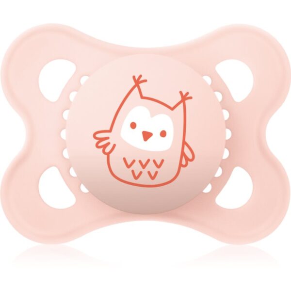 MAM Original 0+ months suzetă Pink Owl 1 buc-ro