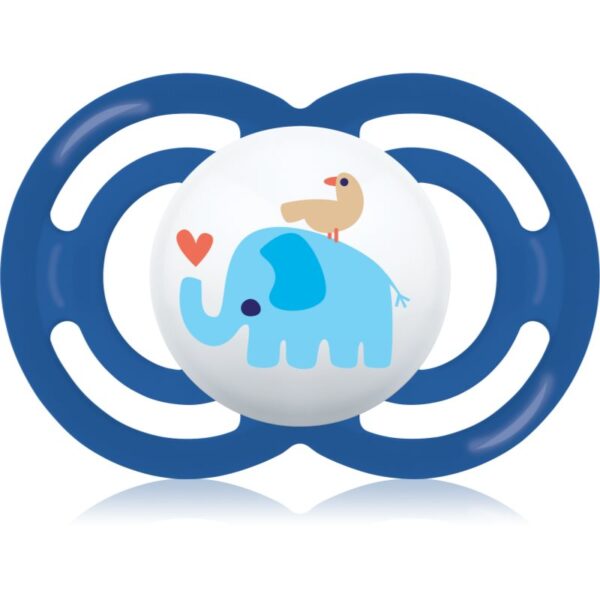 MAM Perfect 6+ months suzetă Blue Elephant 1 buc-ro