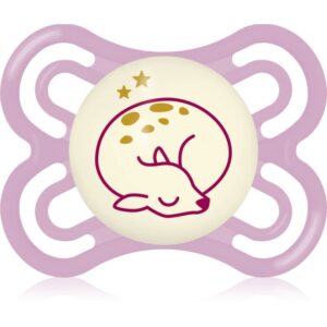 MAM Perfect Night 0+ months suzetă pentru noapte Purple Deer 1 buc-ro