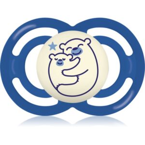 MAM Perfect Nights 6+ months suzetă pentru noapte Blue Bear 1 buc-ro