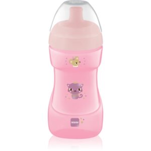 MAM Sports Cup biberon pentru copii Pink 330 ml-ro