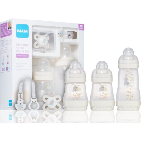 MAM Welcome to the World Beige set cadou pentru bebeluși Beige-ro