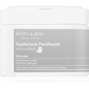 MARY & MAY Hyaluronic Panthenol Hydra Mask set de măști textile pentru o hidratare intensa 30 buc-ro