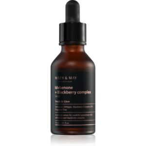 MARY & MAY Idebenone + Blackberry Complex Serum ser antioxidant pentru strălucirea și netezirea pielii 30 ml-ro