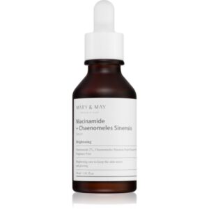 MARY & MAY Niacinamide + Chaenomeles Sinensis ser regenerant si iluminator reface bariera protectoare a pielii 30 ml-ro